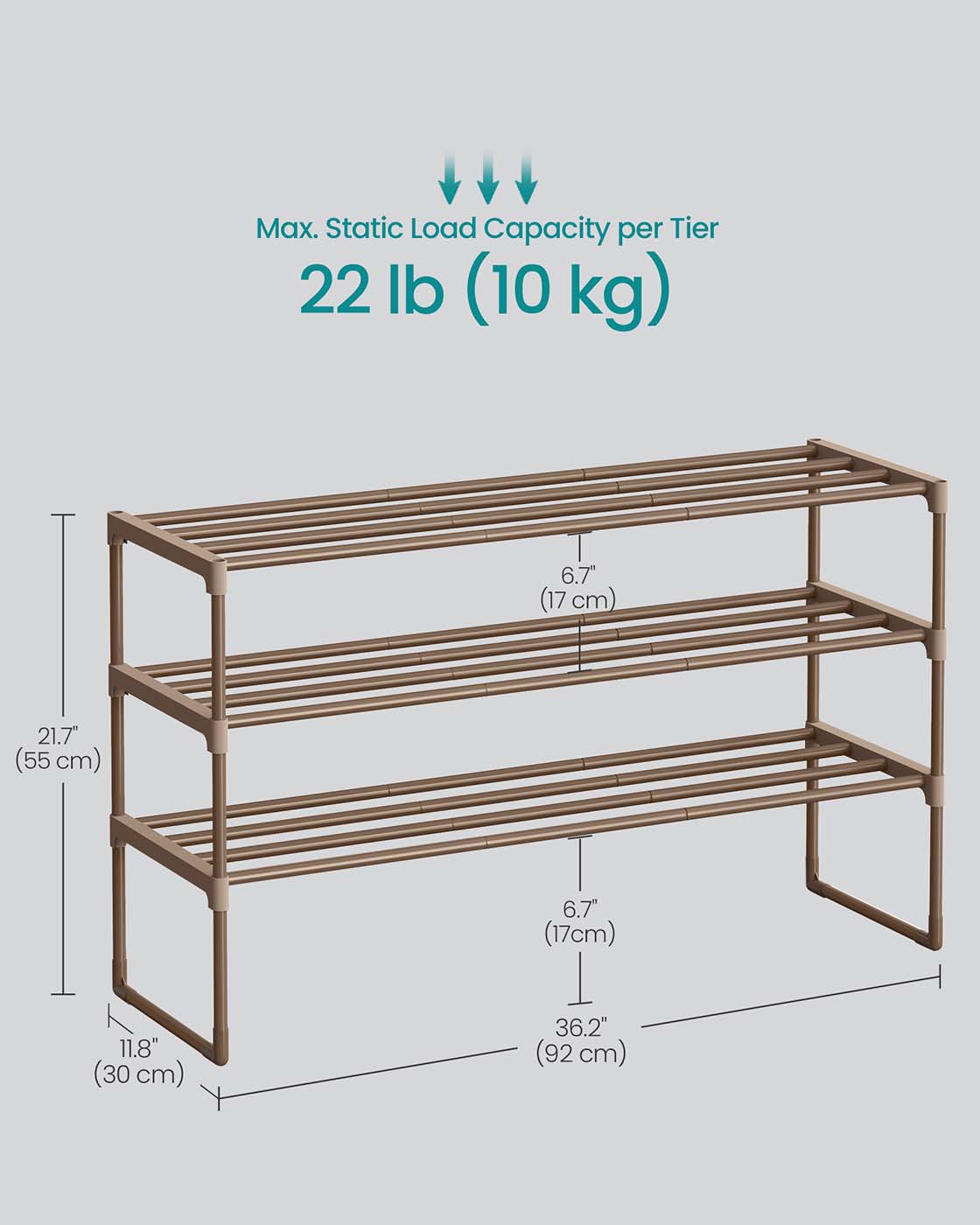3-Tier Shoe Storage Organizer - image 20