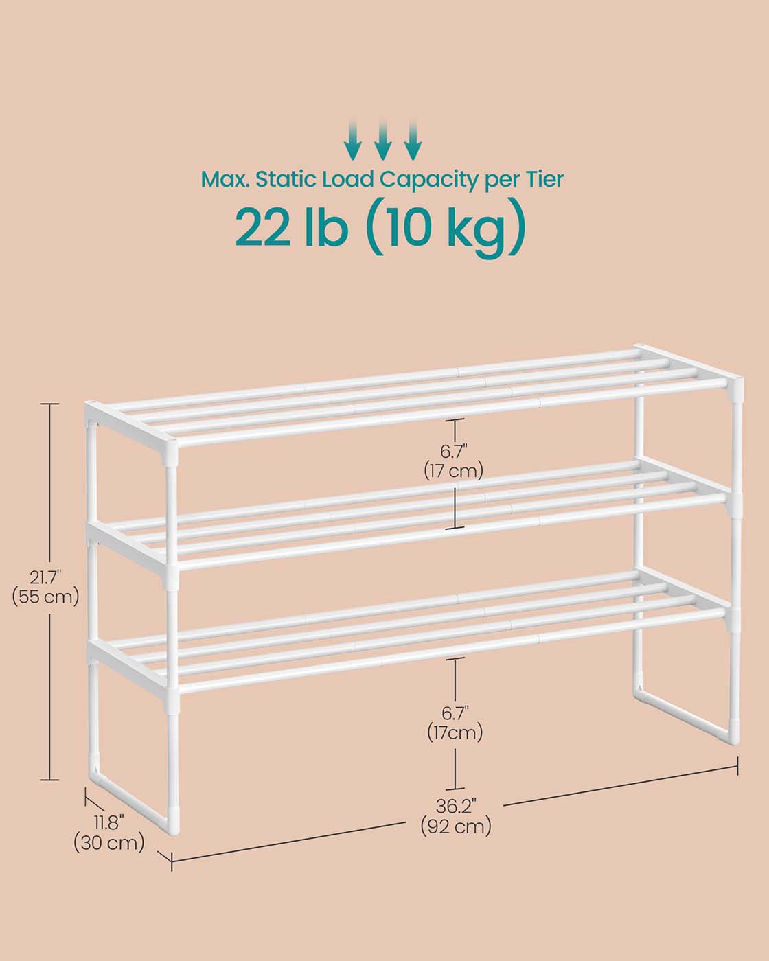 3-Tier Shoe Storage Organizer - image 32
