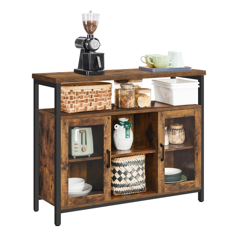 Sideboard Rustic Brown and Black - image 1