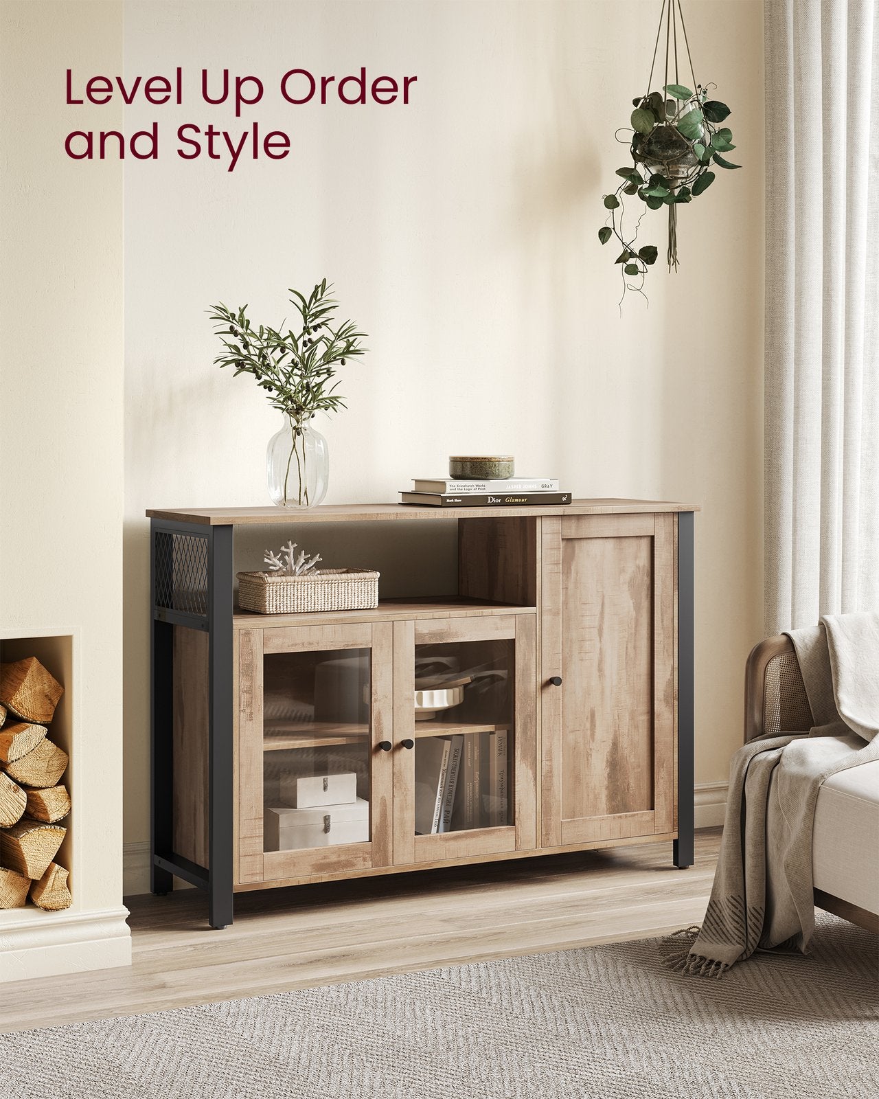 Sideboard for Dining Room with 3 Doors - image 3
