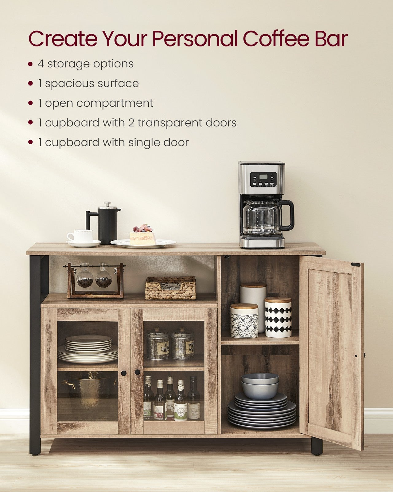 Sideboard for Dining Room with 3 Doors - image 7