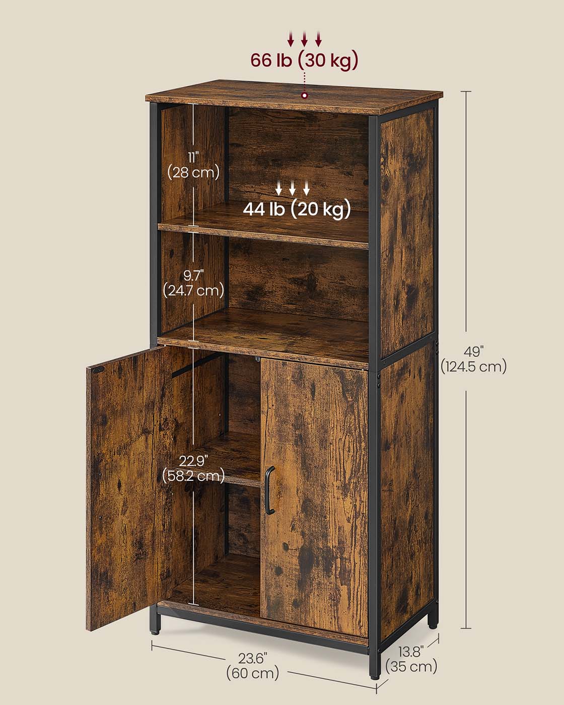 Multifunctional Floor Standing Cabinet - image 7