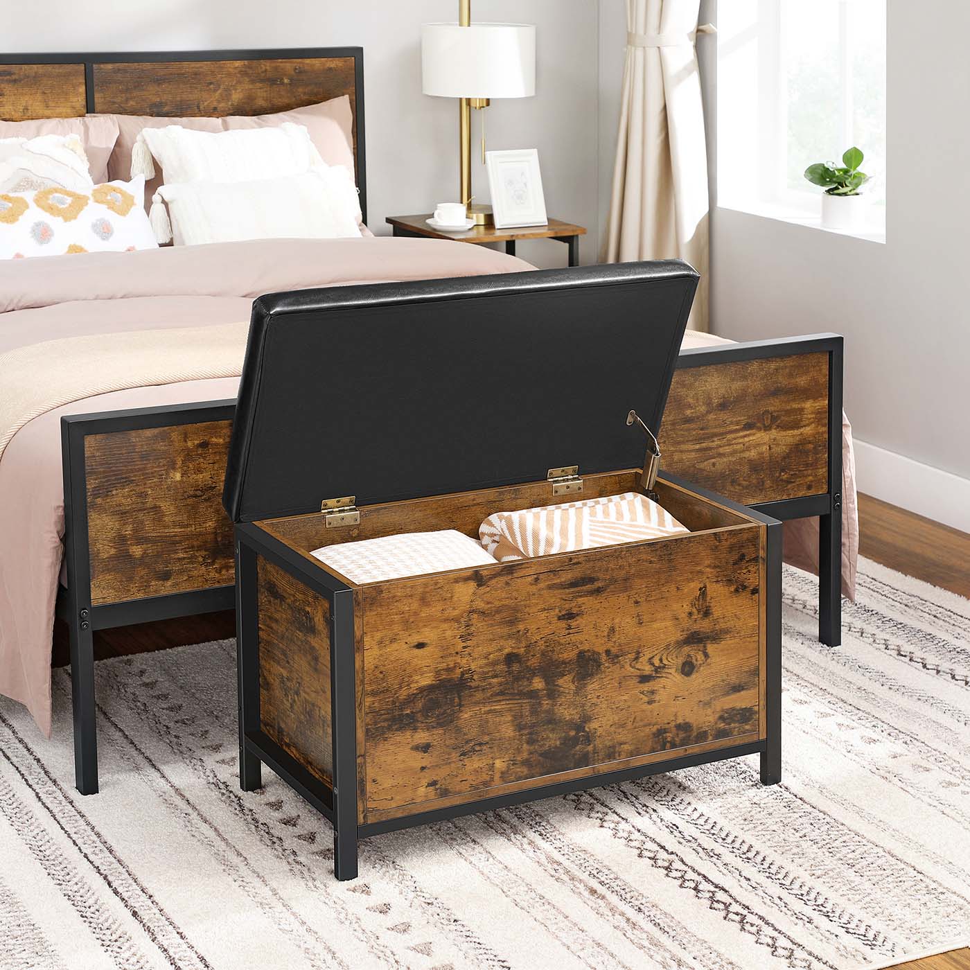 Flip Top Storage Bench - image 4