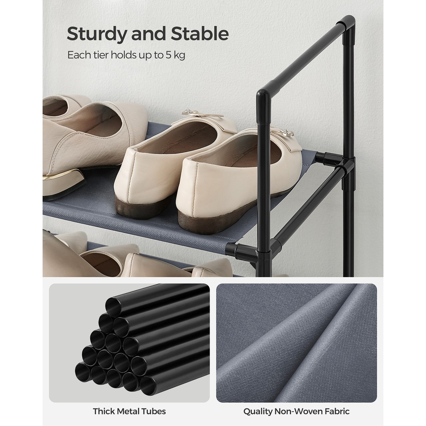 10-Tier Shoe Rack - image 11