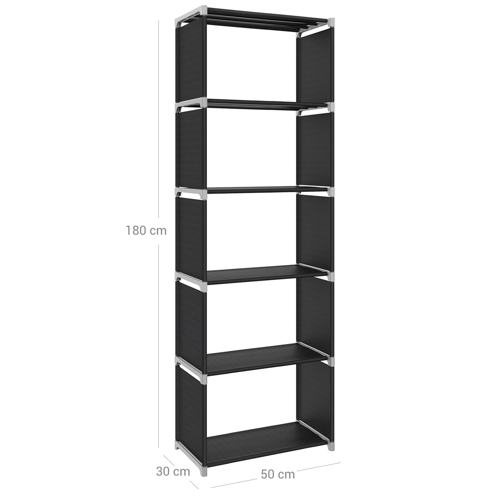 5 Tier Metal Bookcase - image 7