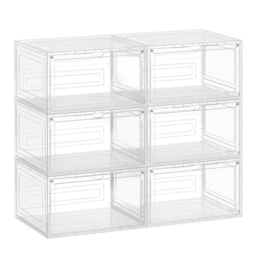 Stackable shoe boxes with doors - image 1