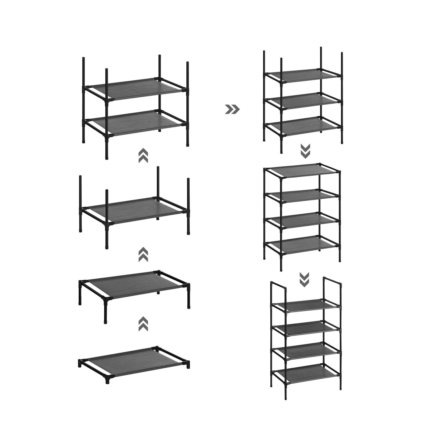 4-Tier Shoe Rack - image 7