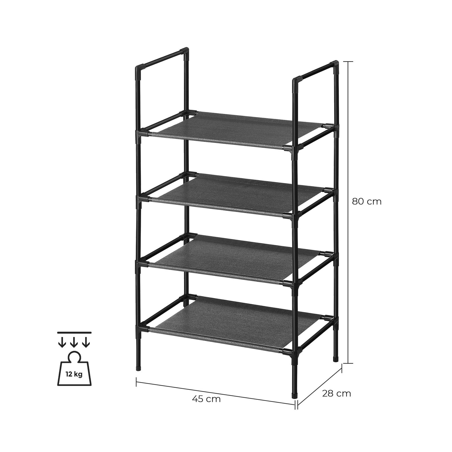 4-Tier Shoe Rack - image 9