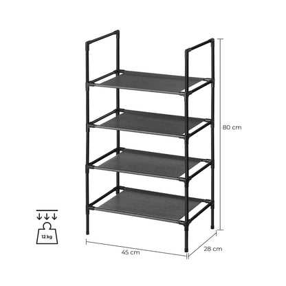4-Tier Shoe Rack - image 9