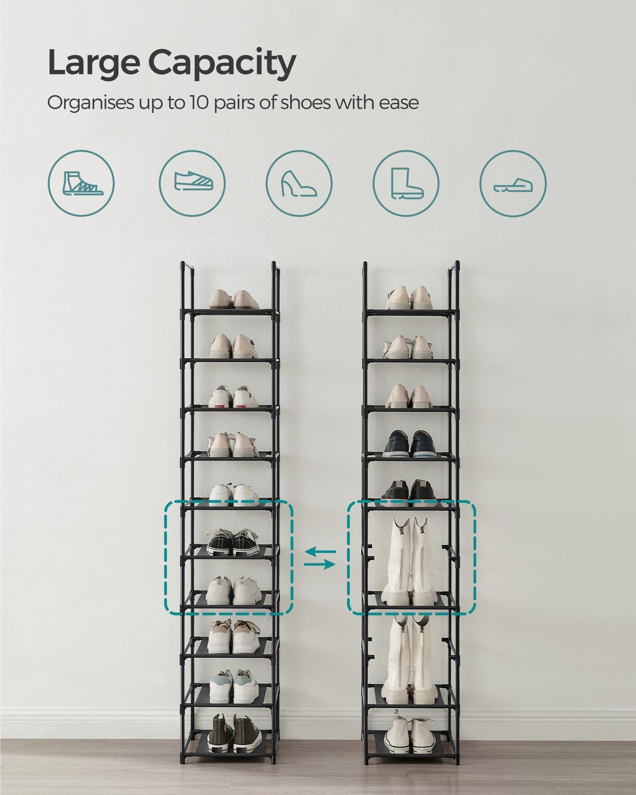 4-Tier Shoe Rack - image 20