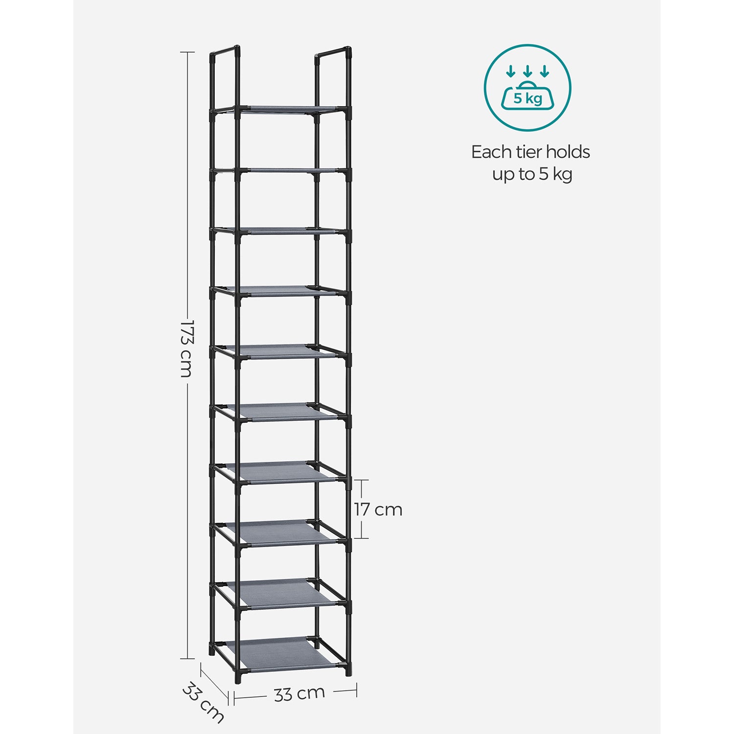 4-Tier Shoe Rack - image 16