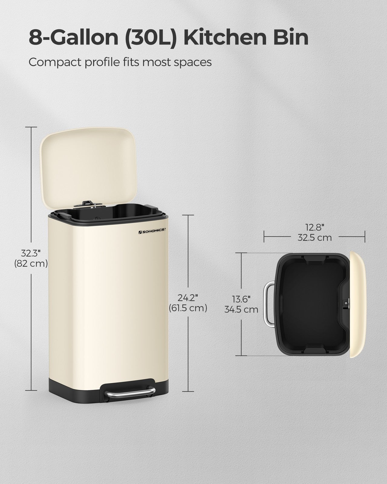 Metal Kitchen Dustbin - image 34