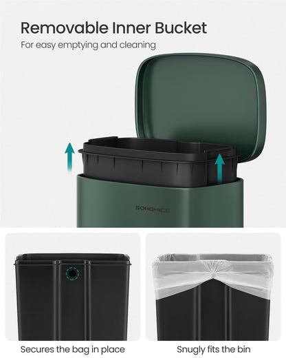 Kitchen Pedal Trash Bin - image 30