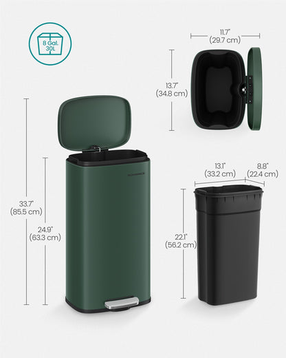 Kitchen Pedal Trash Bin - image 31