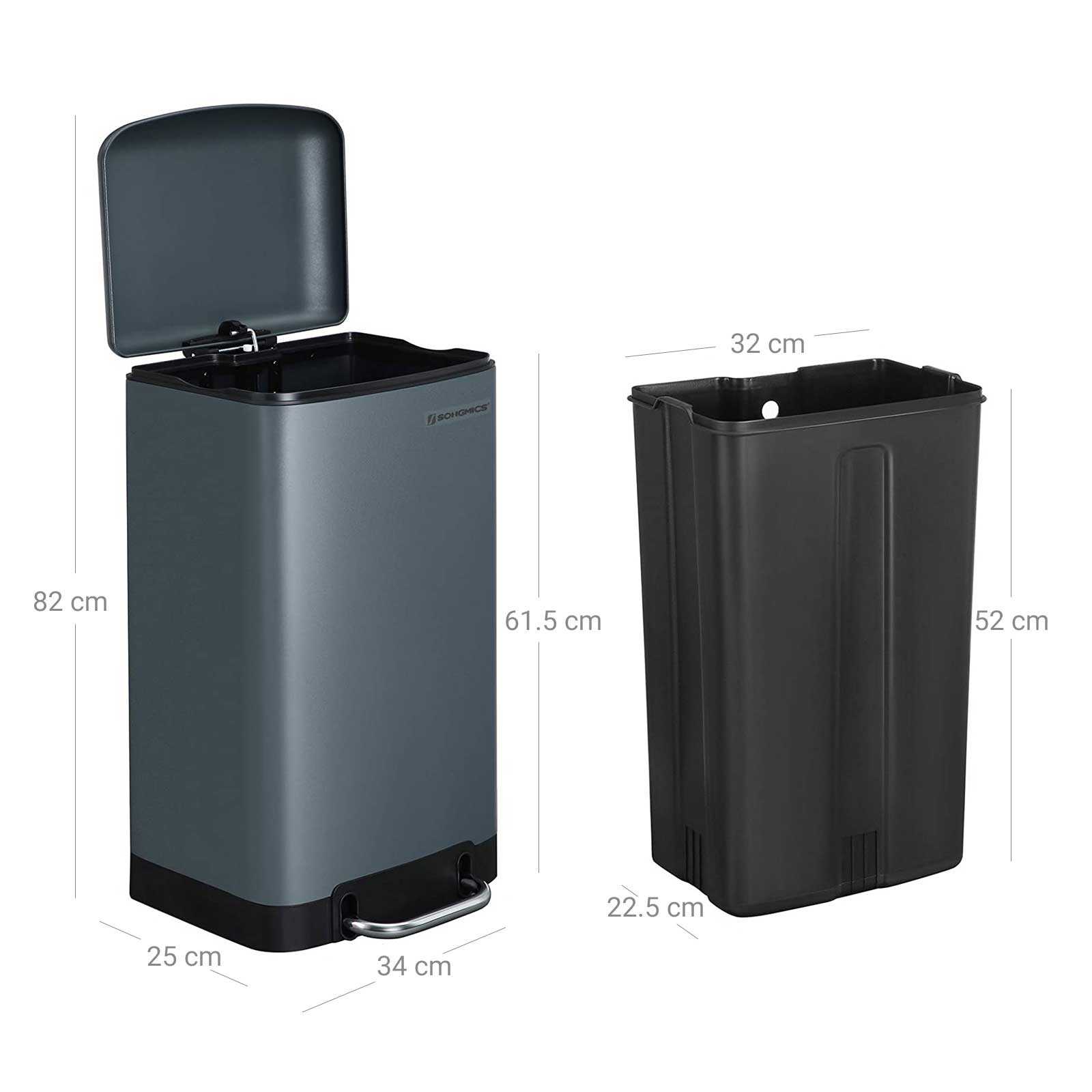 Metal Kitchen Dustbin - image 11