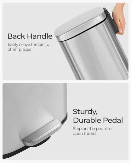 Kitchen Pedal Trash Bin - image 8