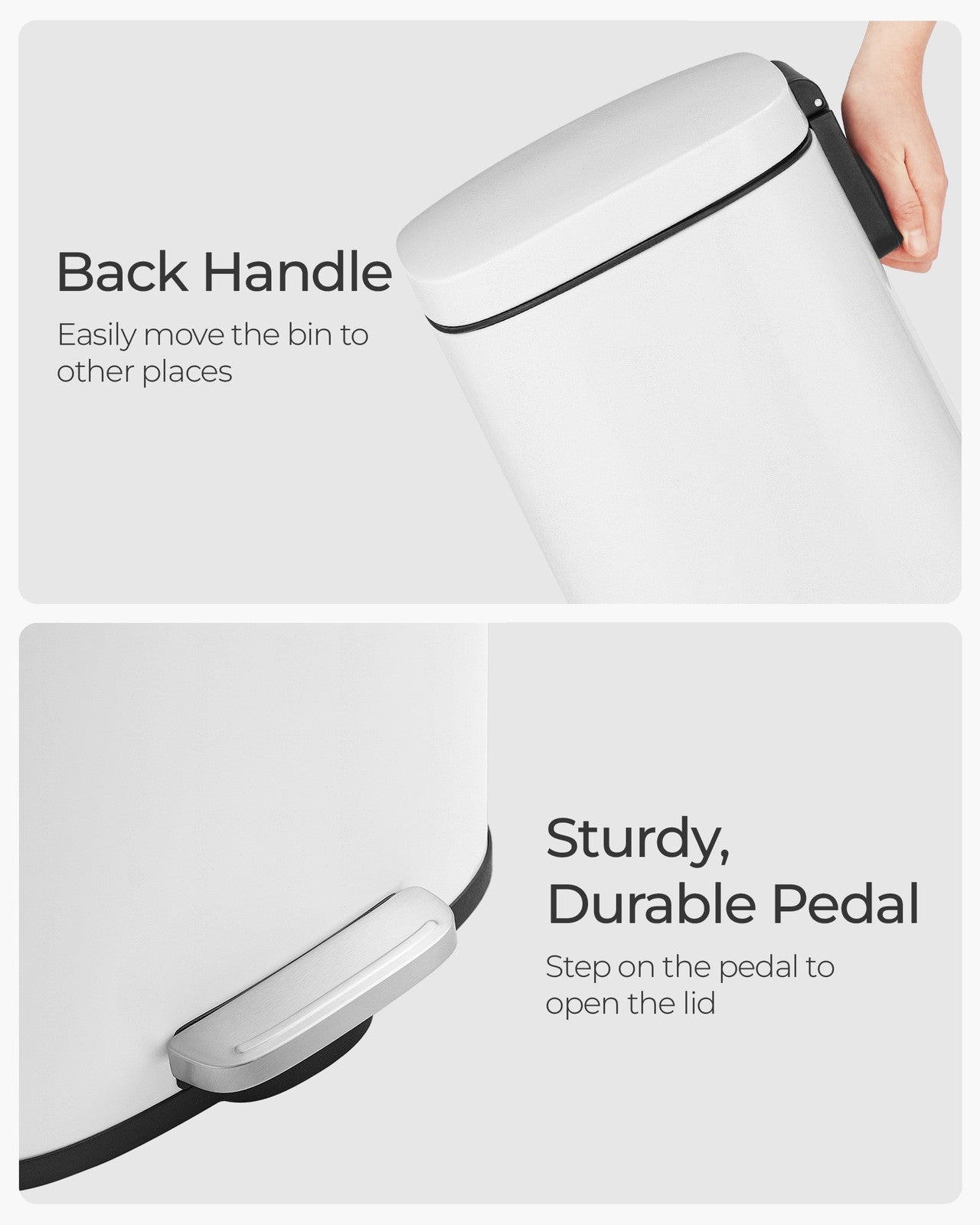 Kitchen Pedal Trash Bin - image 16