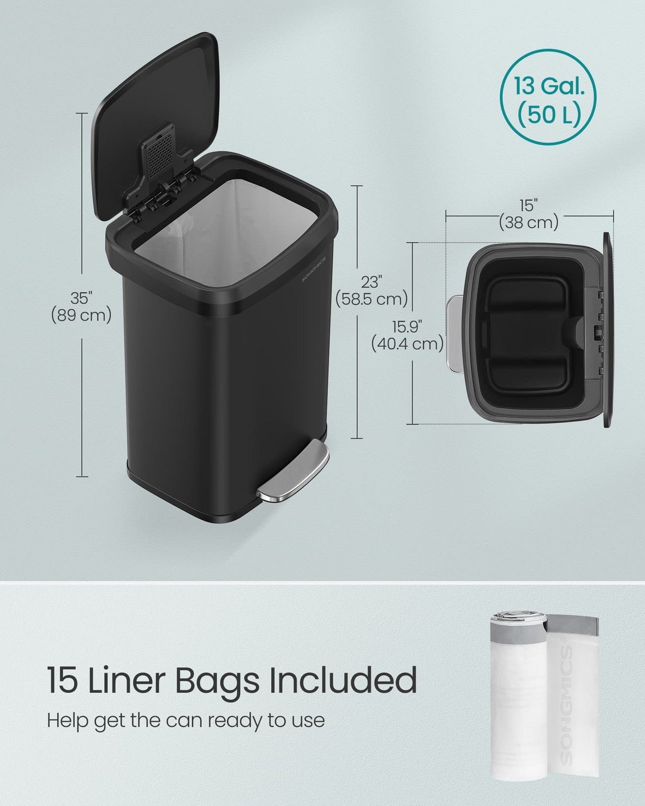 68L Rubbish Bin - image 12
