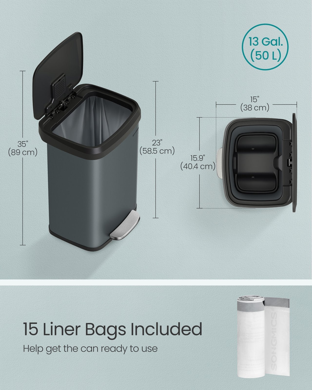 68L Rubbish Bin - image 40