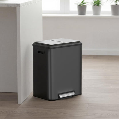 Double Bin for Recycling and Waste Ink Black - image 7