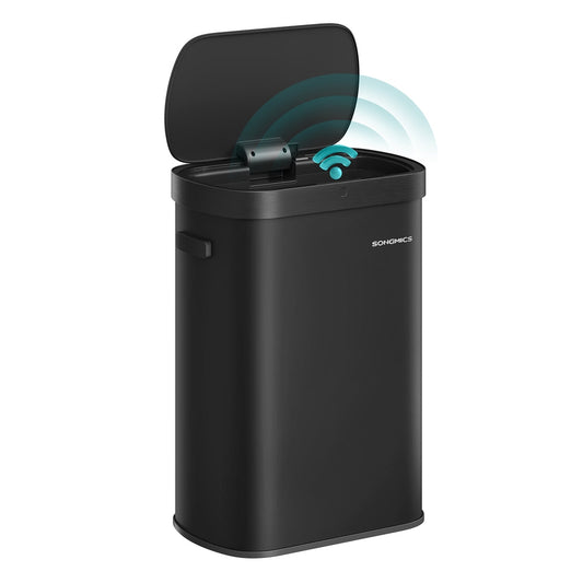 Motion sensor kitchen bin with automatic opening and soft close lid - image 1