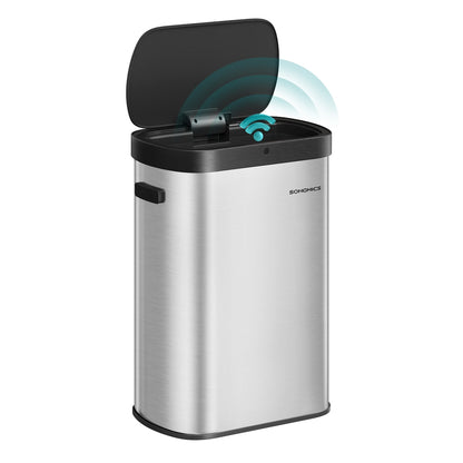 Motion sensor kitchen bin with automatic opening and soft close lid - image 8