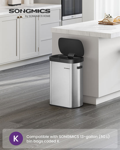Motion sensor kitchen bin with automatic opening and soft close lid - image 9