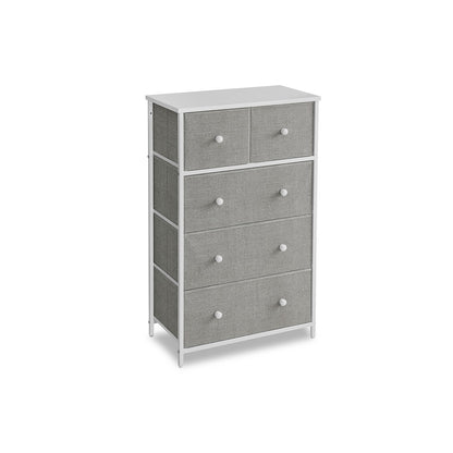 Fabric Chest of Drawers with Adjustable Feet - image 2