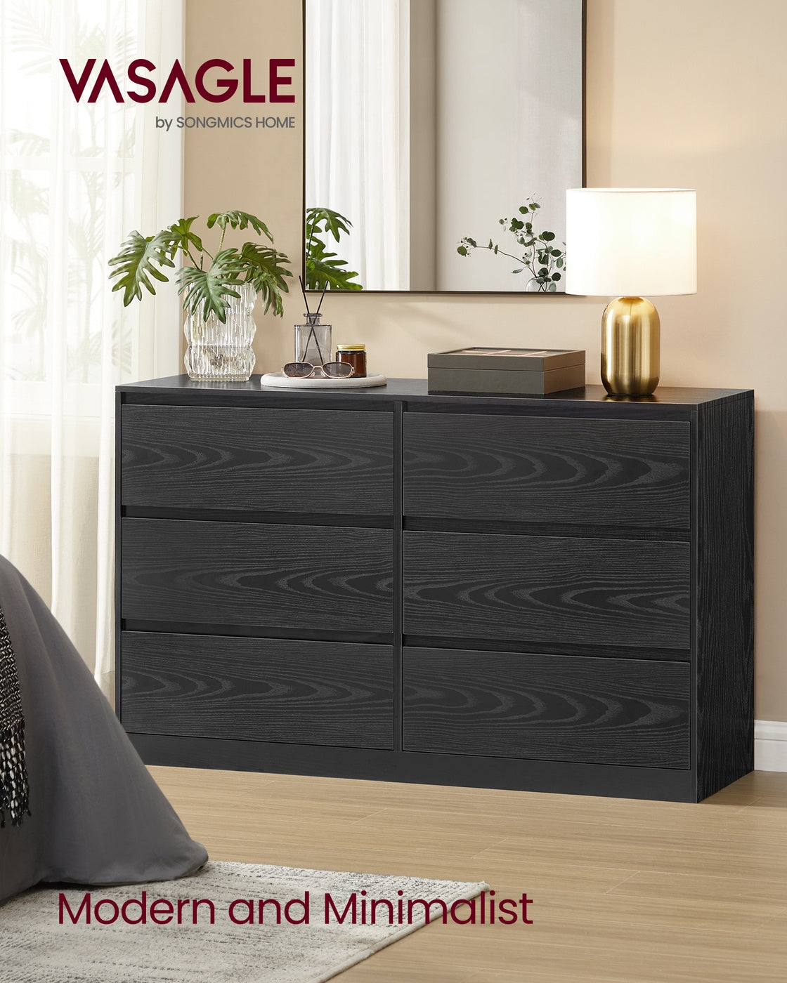 KAILYN Collection - Chest of drawers with six drawers - image 2