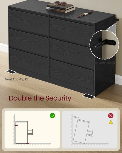 KAILYN Collection - Chest of drawers with six drawers - image 4