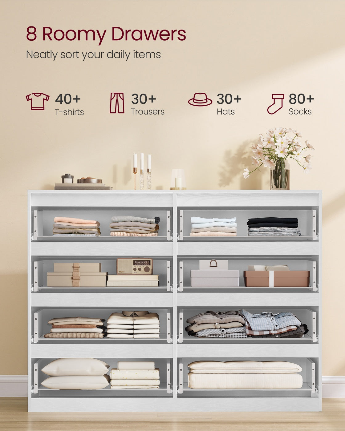 KAILYN Collection - Chest of drawers with four drawers - image 9