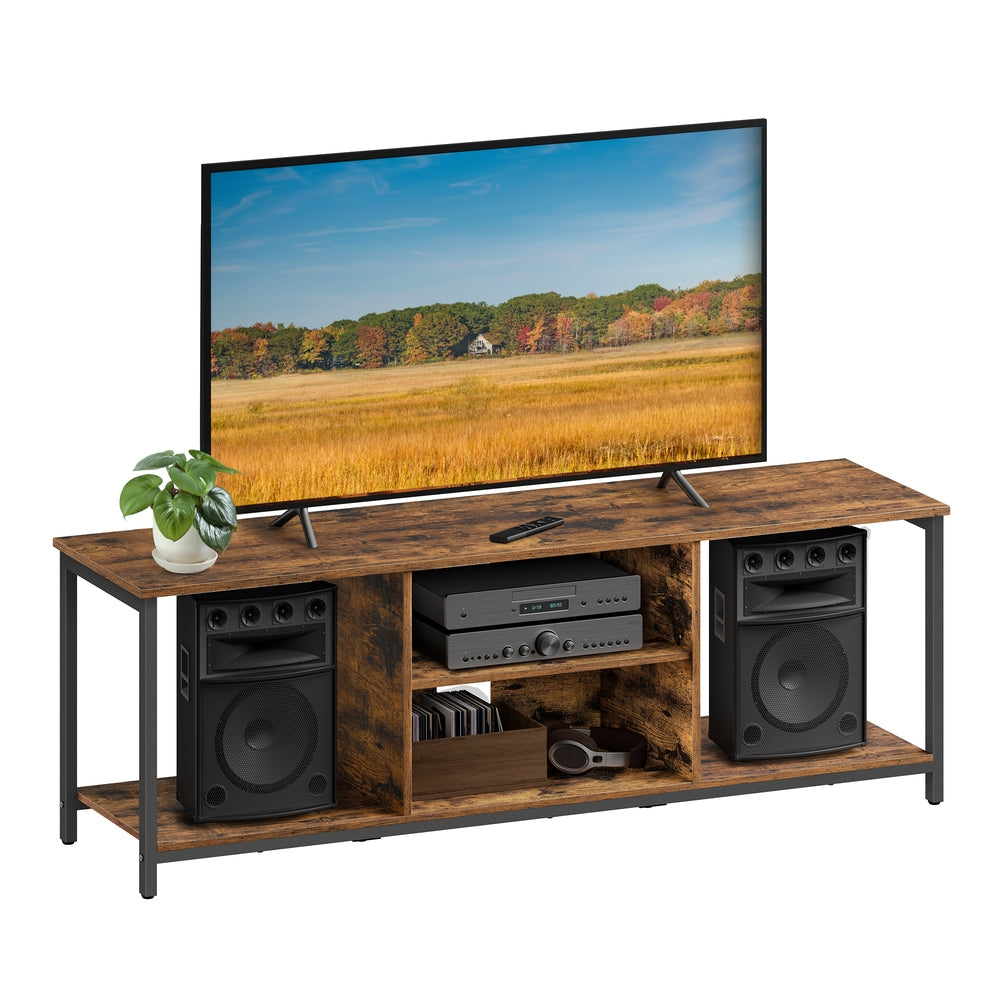 Stand for TV up to 65 Inches, TV Cabinet with Open Shelves - image 1