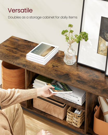 Stand for TV up to 65 Inches, TV Cabinet with Open Shelves - image 3