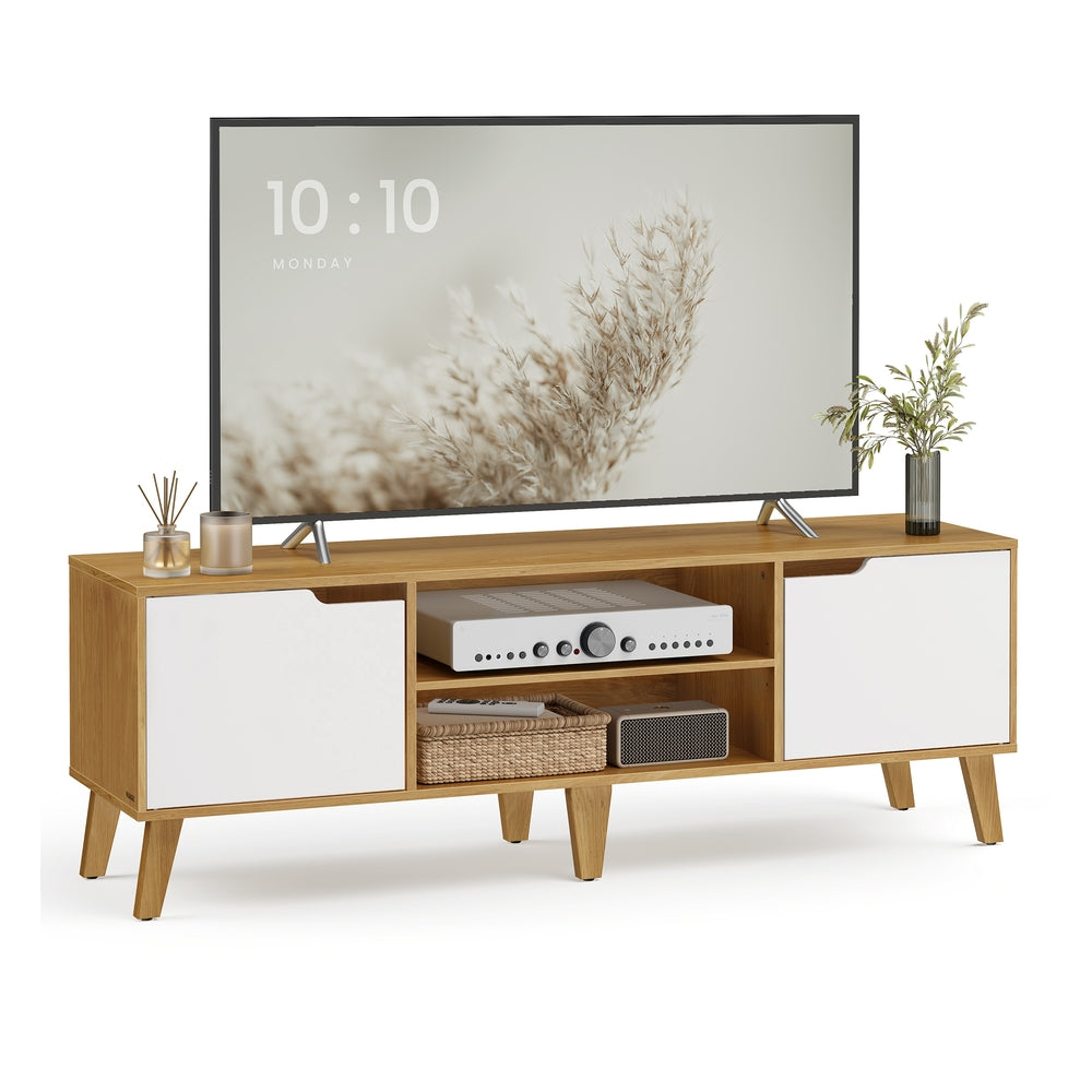 TV stand unit with adjustable shelf - image 1