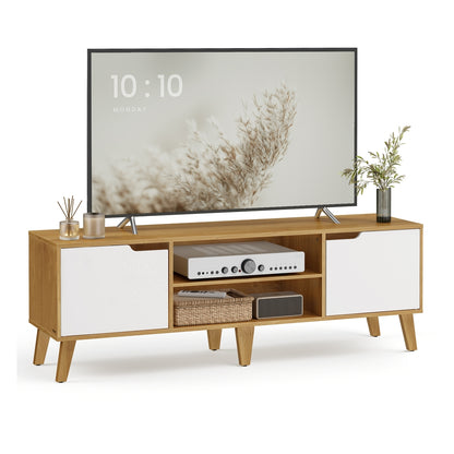 TV stand unit with adjustable shelf - image 1