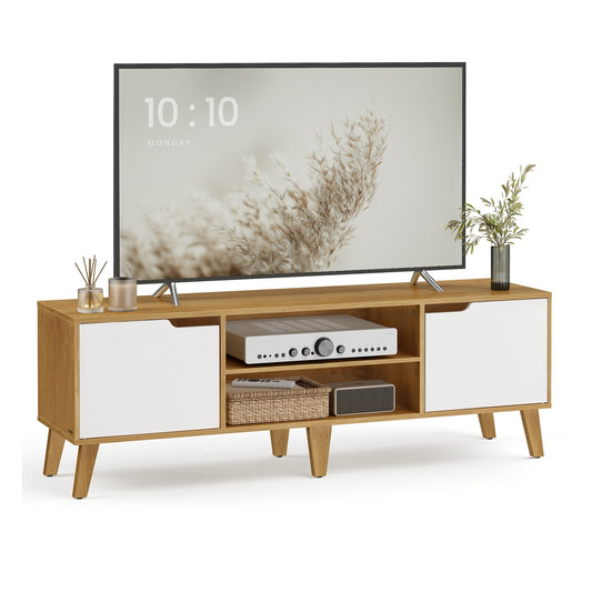 TV stand unit with adjustable shelf - image 1