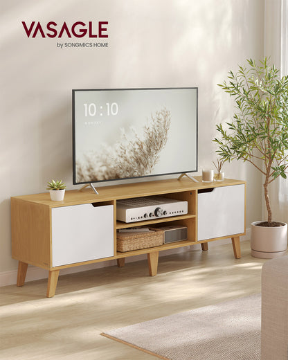 TV stand unit with adjustable shelf - image 2