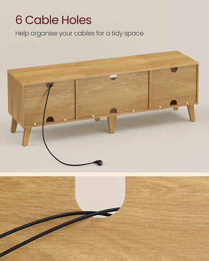 TV stand unit with adjustable shelf - image 5