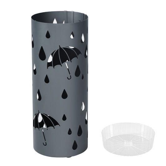 Matte Gray Umbrella Stand - image 1
