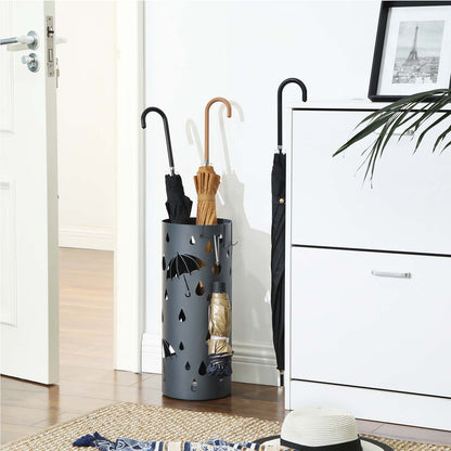 Matte Gray Umbrella Stand - image 3