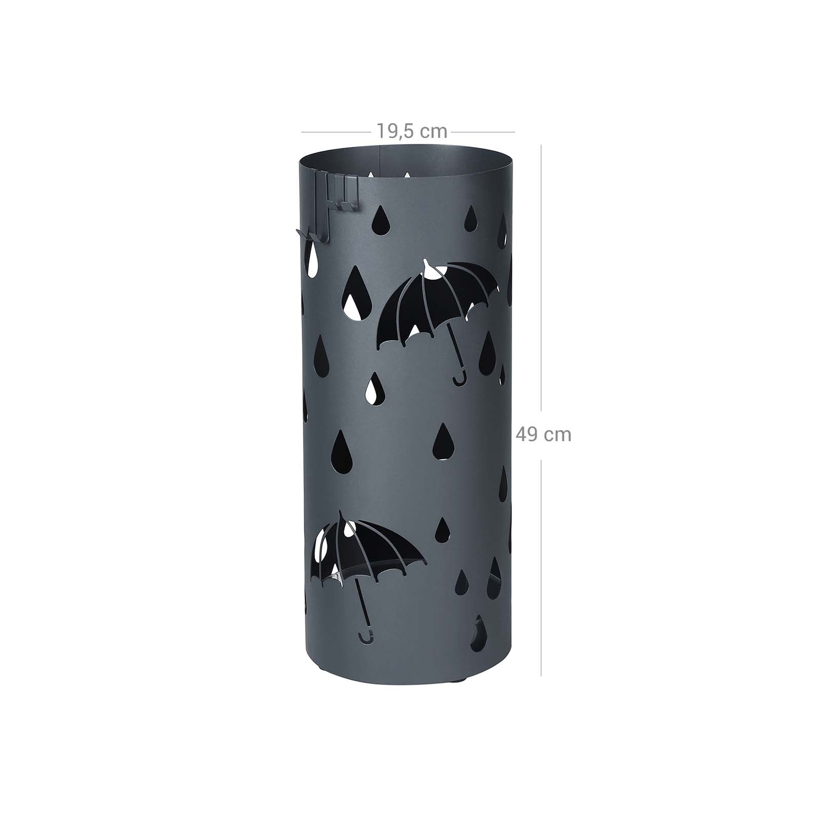 Matte Gray Umbrella Stand - image 7