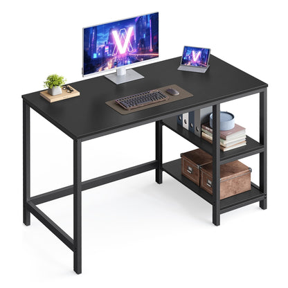 Industrial 47 Inches Computer Desk with Shelves - image 18