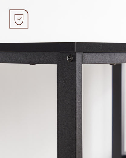 Industrial 47 Inches Computer Desk with Shelves - image 23
