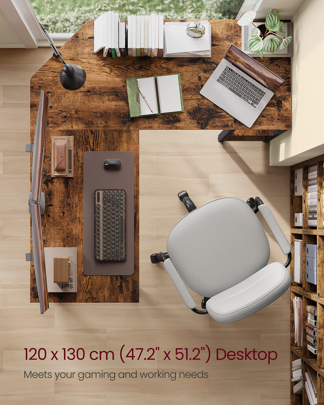 L-Shaped Computer Desk - image 40