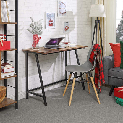 Rustic Brown Computer Desk - image 4
