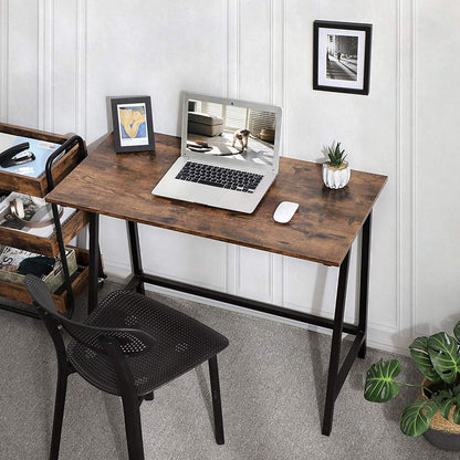 Rustic Brown Computer Desk - image 5