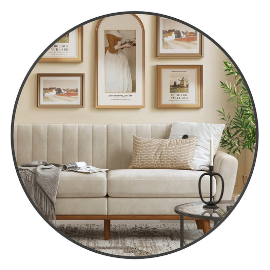 76 cm Round Wall Mirror - image 1