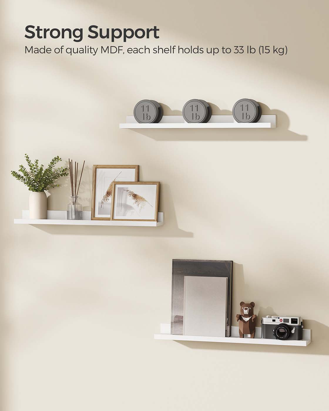 Set of 3 Floating Shelves - image 4