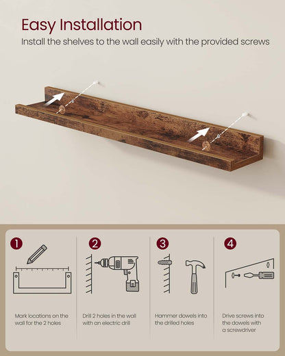 Set of 2 Floating Shelves - image 4