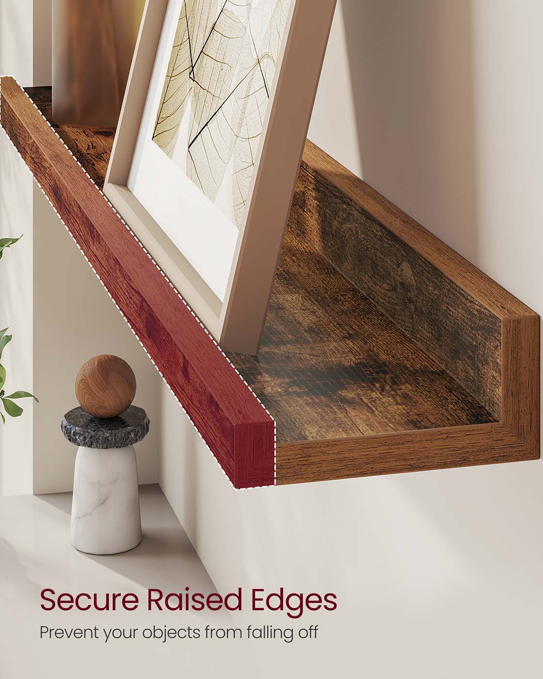 Set of 2 Floating Shelves - image 5